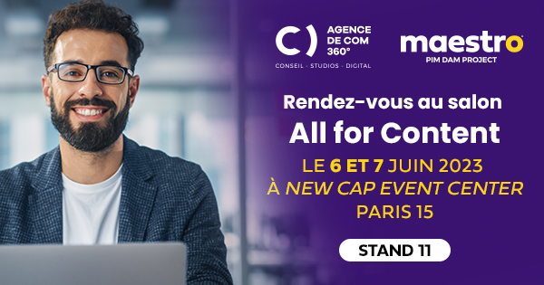 Rendez-vous au salon All for Content 2023